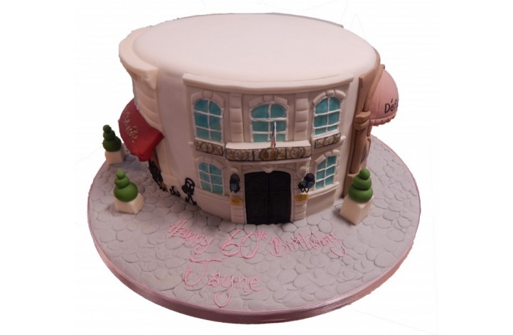Shop Fronts Cake